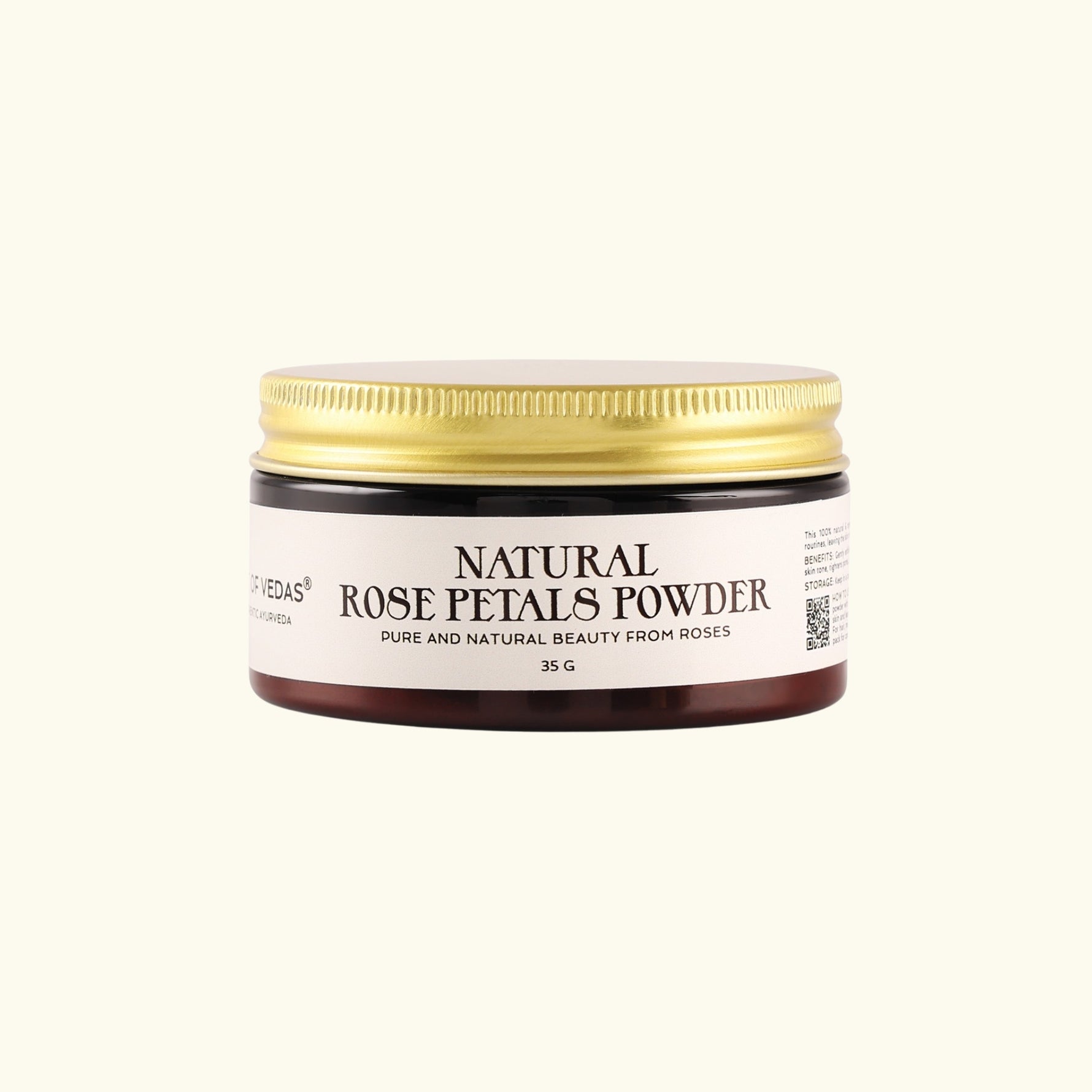 Experience the pure essence of rose with Art of Vedas Rose Petals Powder, a natural and organic powder made from sustainably grown rose petals that revitalizes, soothes, and nourishes your skin.