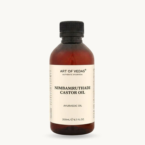 Art of Vedas, Nimbamruthadi Eranda Thailam, 200ML, classical Ayurvedic Thailam