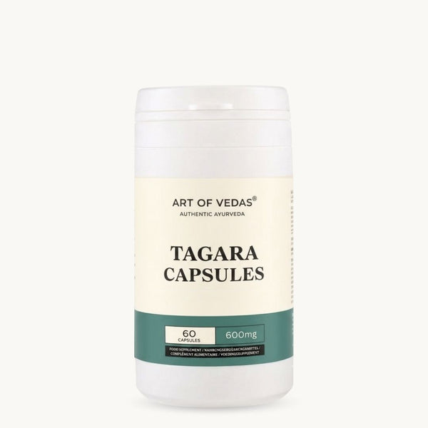 Art of Vedas, Tagara Capsules, Ayurvedic supplement